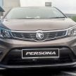 Proton Persona 2022 <em>facelift</em> dilancarkan — tiga varian, pelbagai penambahan kelengkapan, harga dari RM45k