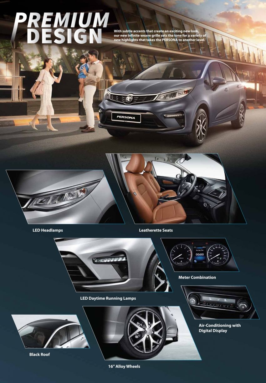 2022 Proton Persona facelift launched in Malaysia – 3 variants; 1.6L with CVT, brown leather; from RM46k 1327228