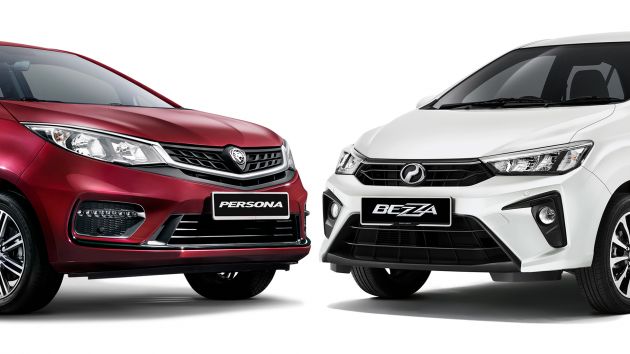 2022 Proton Persona vs Perodua Bezza – we compare the service costs of both over five years/100,000 km