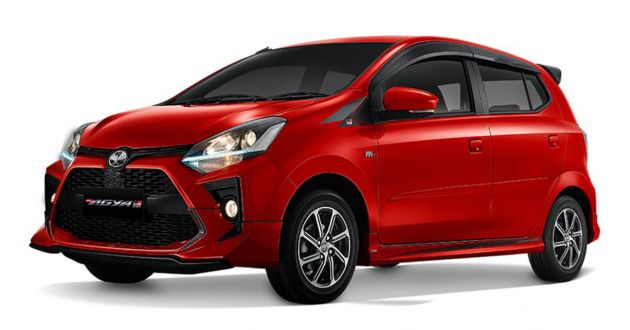 2022 Toyota Agya GR Sport in Indonesia, from RM45k