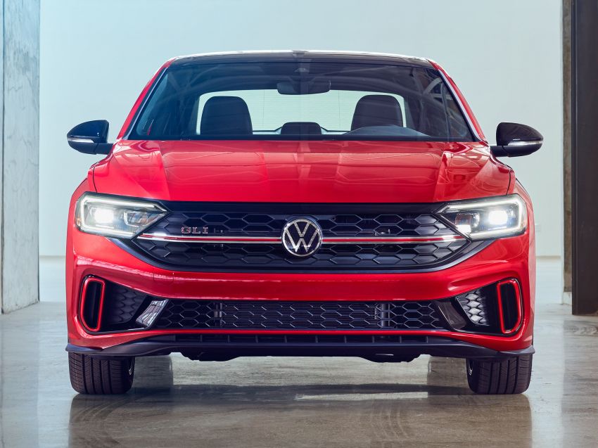 2022 Volkswagen Jetta facelift debuts in the US – new 1.5 litre turbo base engine; GLI returns with 228 hp 1334563