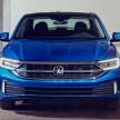 2022 Volkswagen Jetta facelift debuts in the US – new 1.5 litre turbo base engine; GLI returns with 228 hp