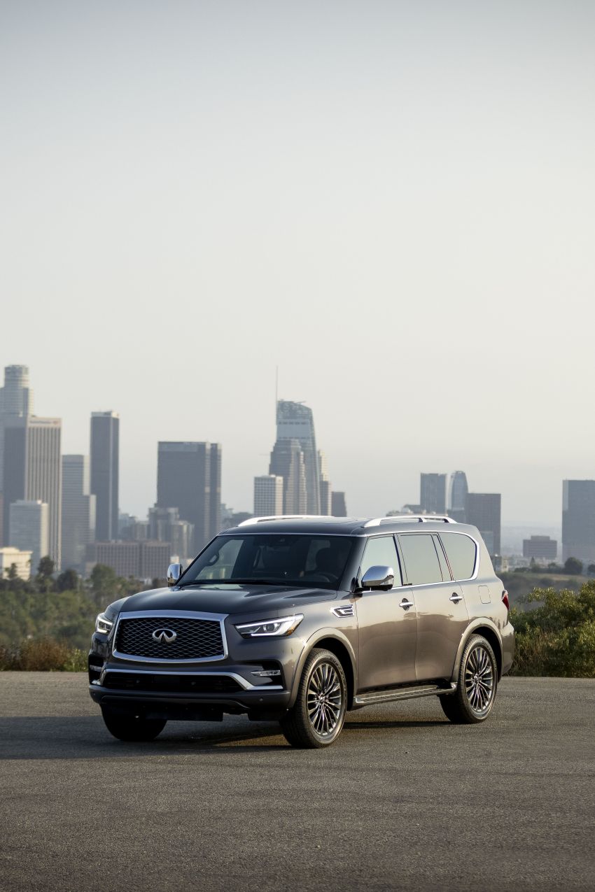2022 Infiniti QX80 gains new 12.3-inch InTouch display, wireless device charger, Apple CarPlay, Android Auto 1334199