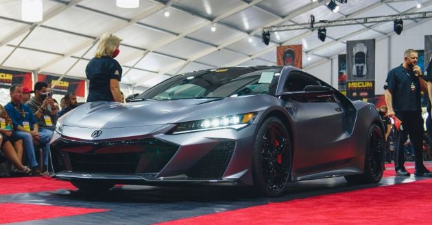 First Acura/Honda NSX Type S auctioned for RM4.7m