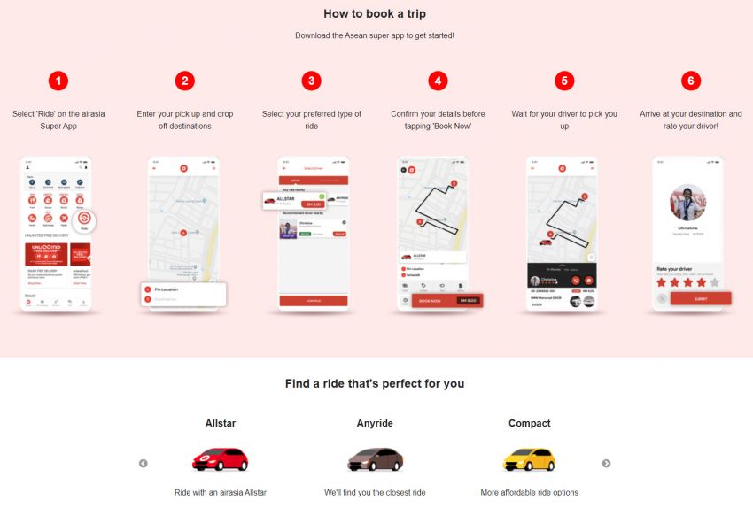 AirAsia Ride launched in Malaysia to fight Grab – new e-hailing service with greater convenience, benefits Image #1335365