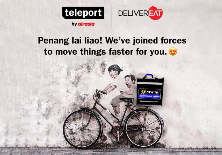 AirAsia’s Teleport buys Malaysian online food delivery platform DeliverEat for RM41.4m, eyes ASEAN market 1334537