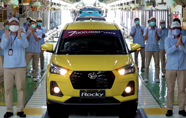 Daihatsu reaches 7m units production milestone in Indonesia, 43 years after start – 530k annual capacity