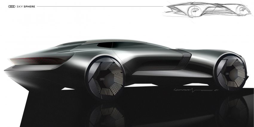 Audi skysphere concept revealed – 632 PS electric roadster with variable wheelbase, autonomous driving 1328803