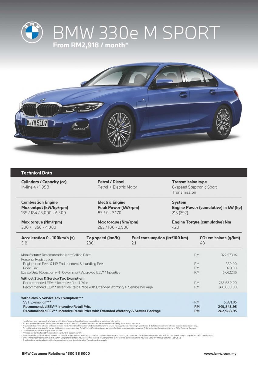 G20 BMW 330e M Sport in Malaysia loses digital key, wireless charger due to chip shortage; RM1.6k cheaper 1336974