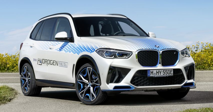 BMW iX5 Hydrogen fuel-cell EV to be shown at IAA Mobility 2021 in Munich; up to 374 hp in peak output 1332309