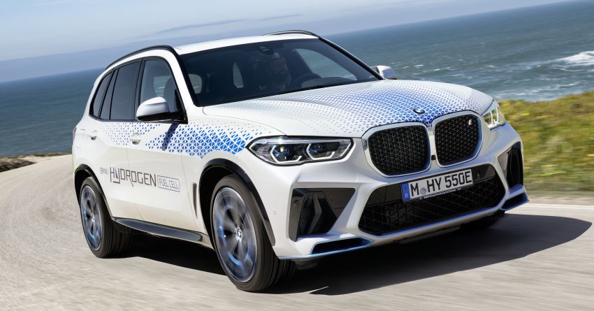 BMW iX5 Hydrogen fuel-cell EV to be shown at IAA Mobility 2021 in Munich; up to 374 hp in peak output 1332312