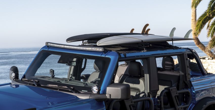 Ford Bronco Riptide project vehicle – an open concept for fun and sun by the sea, West Coast surf lifestyle Image #1332128
