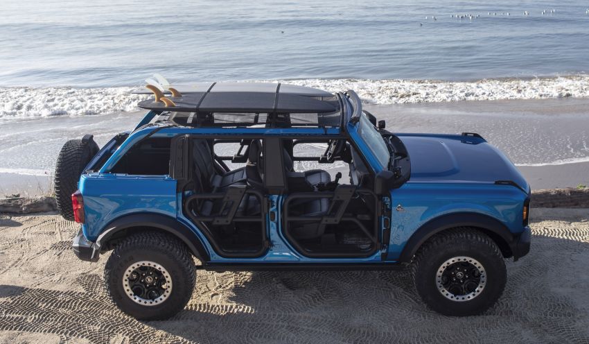 Ford Bronco Riptide project vehicle – an open concept for fun and sun by the sea, West Coast surf lifestyle Image #1332130