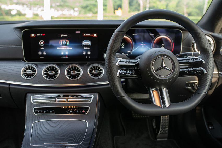Mercedes-Benz E-Class Coupe 2021 <em>facelift</em> dilancar — E300 AMG Line, ciri keselamatan dipertingkat, RM495k 1329760