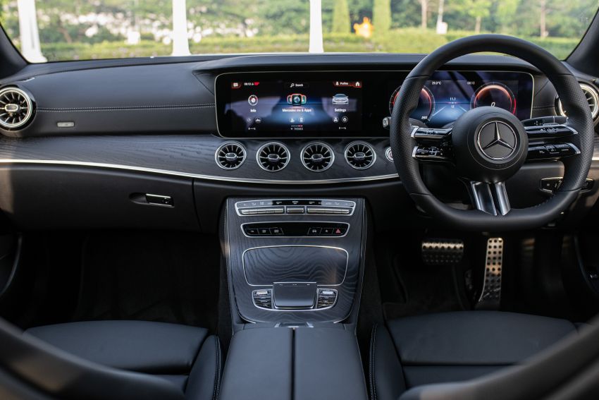 Mercedes-Benz E-Class Coupe 2021 <em>facelift</em> dilancar — E300 AMG Line, ciri keselamatan dipertingkat, RM495k 1329761
