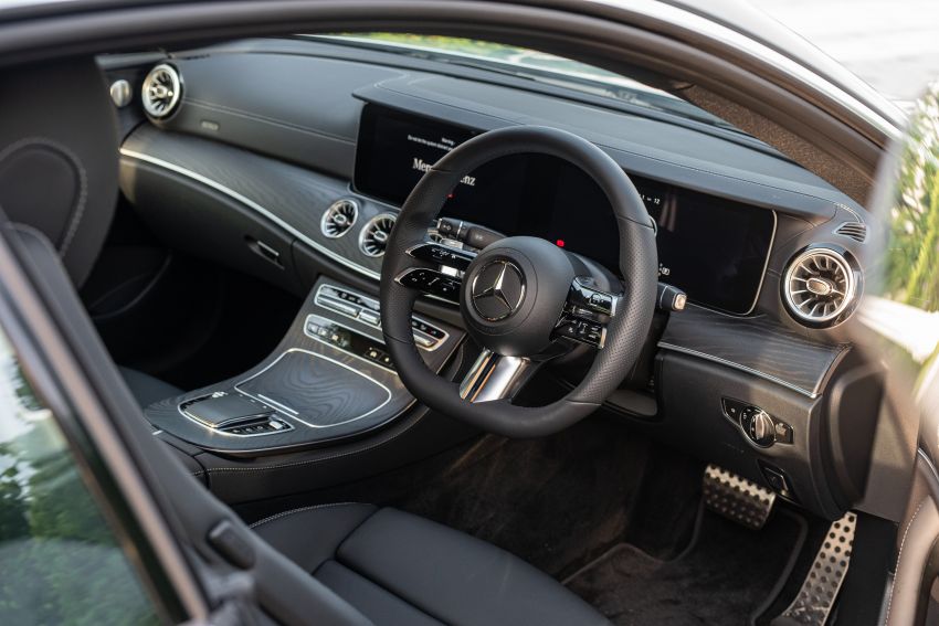 Mercedes-Benz E-Class Coupe 2021 <em>facelift</em> dilancar — E300 AMG Line, ciri keselamatan dipertingkat, RM495k 1329746