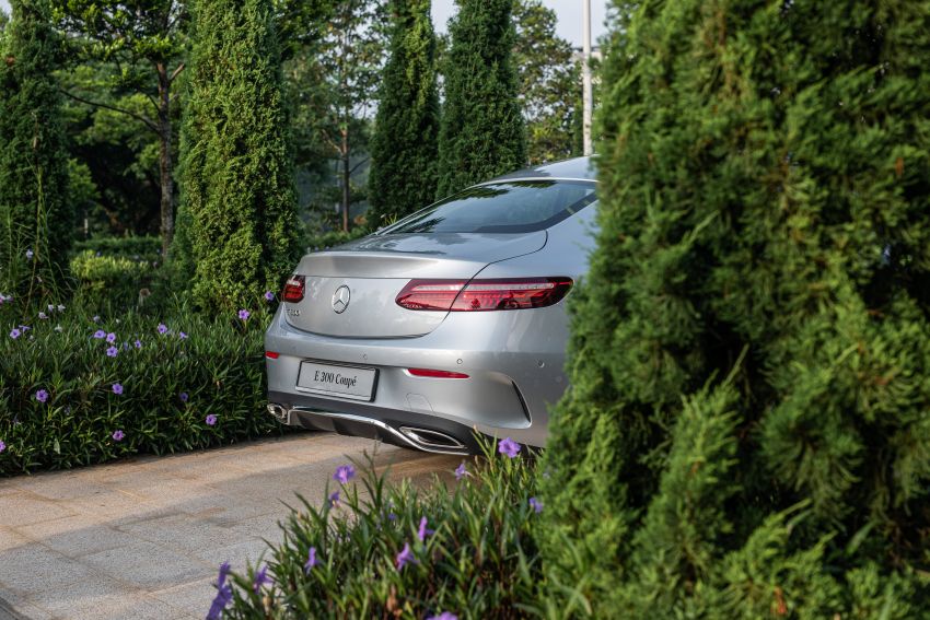 2021 Mercedes-Benz E-Class Coupe facelift now in Malaysia – E300 AMG Line; updated safety kit; RM495k 1329574