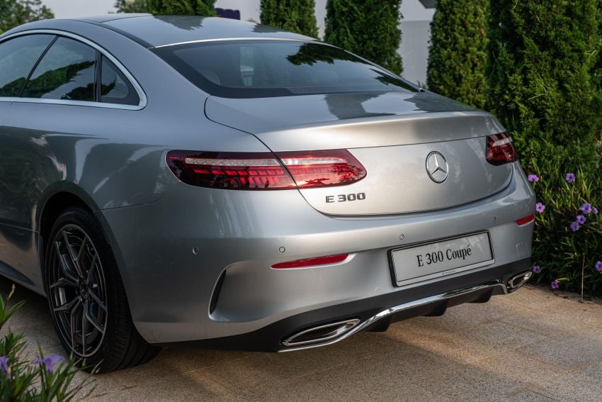 2021 Mercedes-Benz E-Class Coupe facelift now in Malaysia – E300 AMG Line; updated safety kit; RM495k 1329486