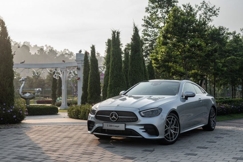 2021 Mercedes-Benz E-Class Coupe facelift now in Malaysia – E300 AMG Line; updated safety kit; RM495k 1329494