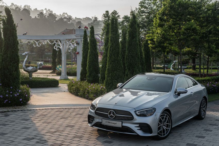 2021 Mercedes-Benz E-Class Coupe facelift now in Malaysia – E300 AMG Line; updated safety kit; RM495k 1329495