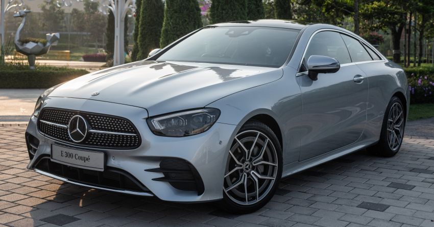 2021 Mercedes-Benz E-Class Coupe facelift now in Malaysia – E300 AMG Line; updated safety kit; RM495k 1329496