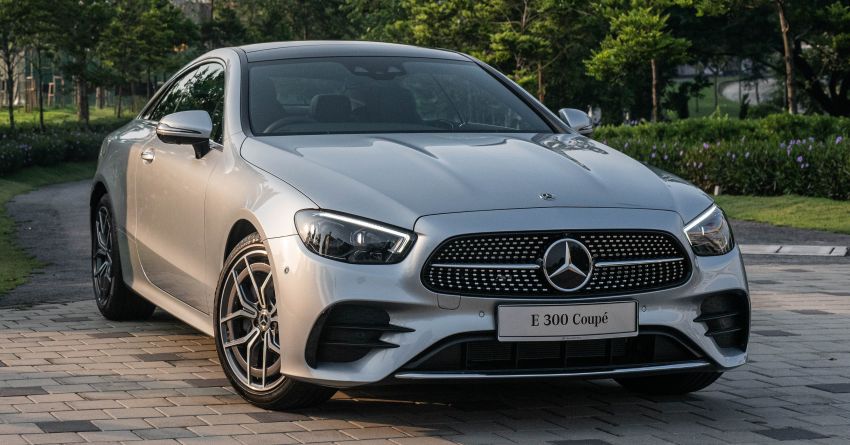 2021 Mercedes-Benz E-Class Coupe facelift now in Malaysia – E300 AMG Line; updated safety kit; RM495k 1329500