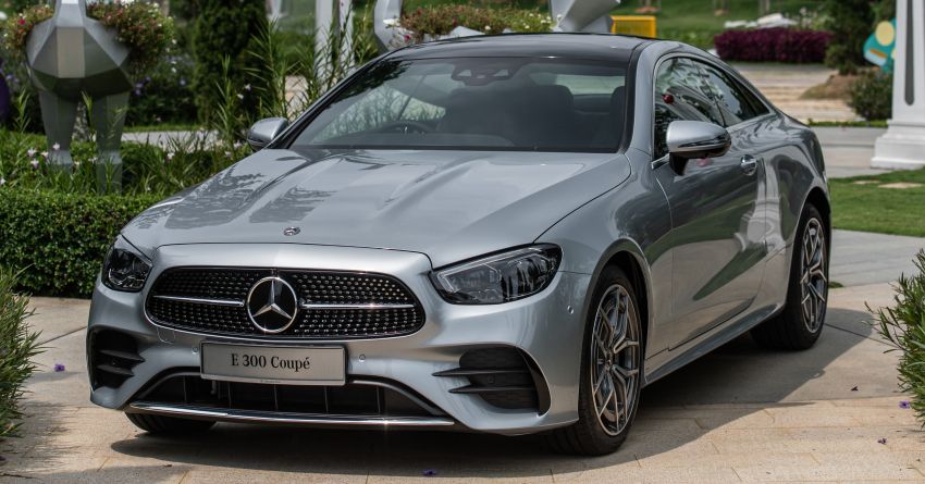 2021 Mercedes-Benz E-Class Coupe facelift now in Malaysia – E300 AMG Line; updated safety kit; RM495k 1329507