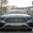 2021 Mercedes-Benz E-Class Coupe facelift now in Malaysia – E300 AMG Line; updated safety kit; RM495k
