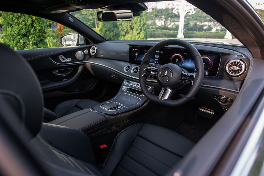 2021 Mercedes-Benz E-Class Coupe facelift now in Malaysia – E300 AMG Line; updated safety kit; RM495k 1329556