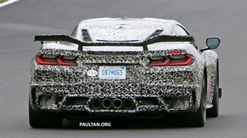 SPIED: C8 Chevrolet Corvette Z06 on the Nuburgring 1331778