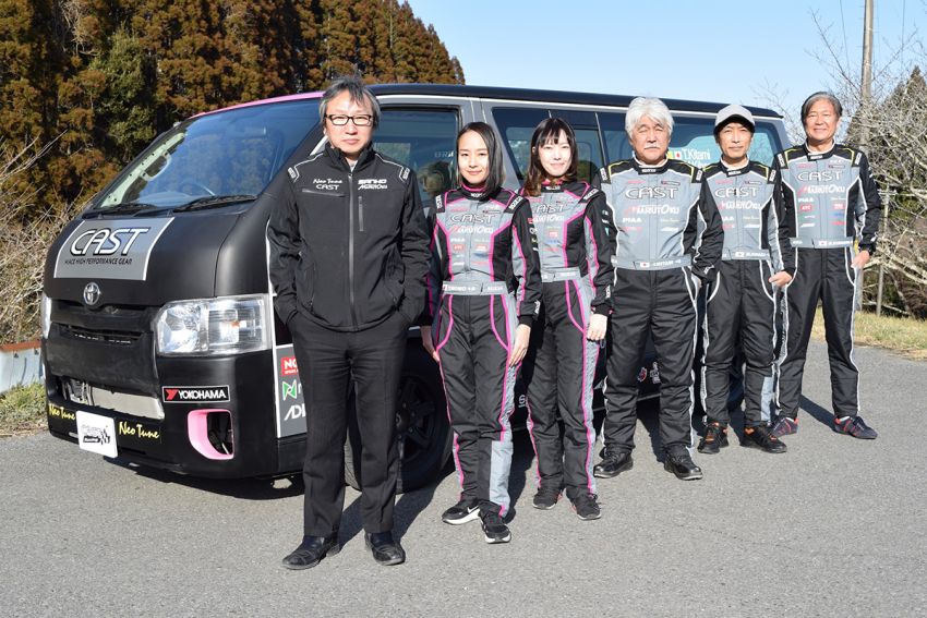 Toyota Hiace H200 Cast Racing – van rali sebenar bertanding dalam Kejuaraan Rali Seluruh Jepun! 1333391