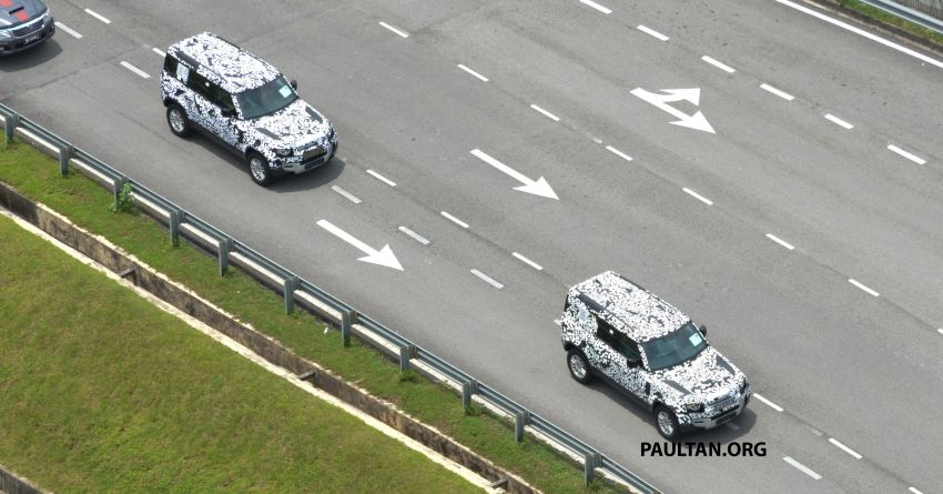 Land Rover Defender generasi  baru ‘merayau’ di Ara Damansara – bakal dilancarkan di M’sia tidak lama lagi 1332682