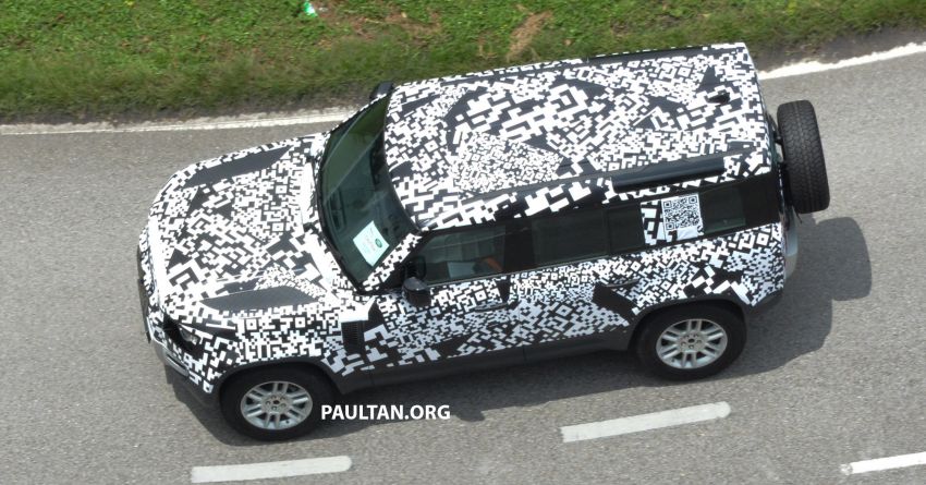 Land Rover Defender generasi  baru ‘merayau’ di Ara Damansara – bakal dilancarkan di M’sia tidak lama lagi 1332679