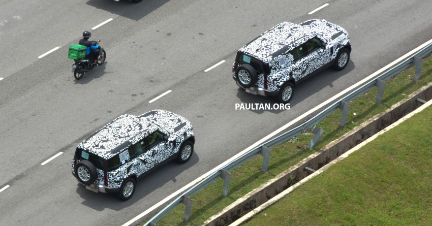 Land Rover Defender generasi  baru ‘merayau’ di Ara Damansara – bakal dilancarkan di M’sia tidak lama lagi 1332676