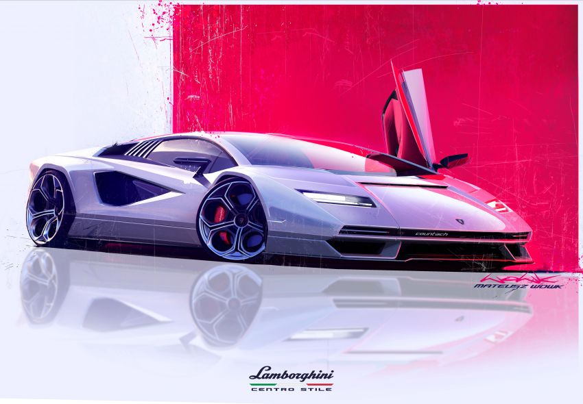 Lamborghini Countach LPI 800-4 debuts – an icon reborn with an 814 PS hybrid powertrain; just 112 units Image #1330655