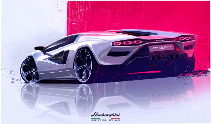 Lamborghini Countach LPI 800-4 debuts – an icon reborn with an 814 PS hybrid powertrain; just 112 units Image #1330659
