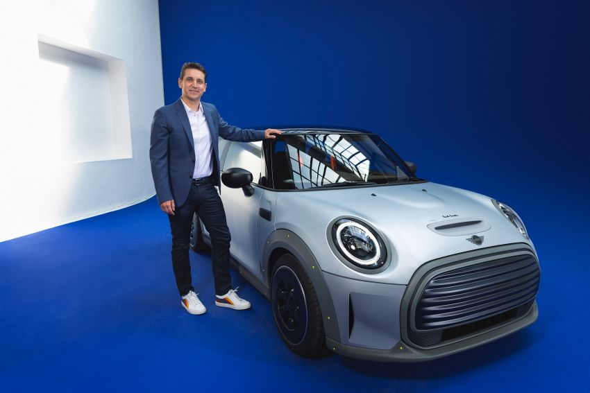 MINI Strip revealed as a pared-back Cooper SE by Paul Smith – sustainable materials and a simplified cabin 1330805