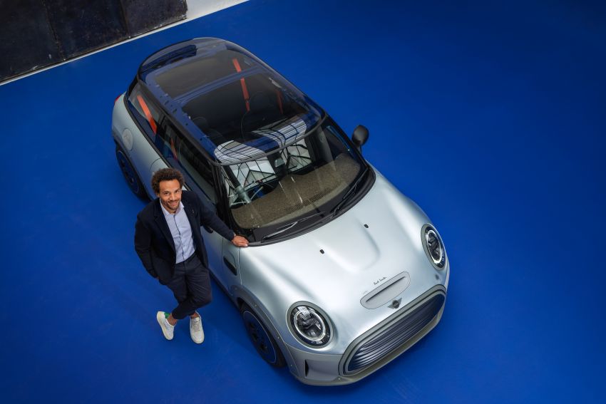 MINI Strip revealed as a pared-back Cooper SE by Paul Smith – sustainable materials and a simplified cabin 1330810