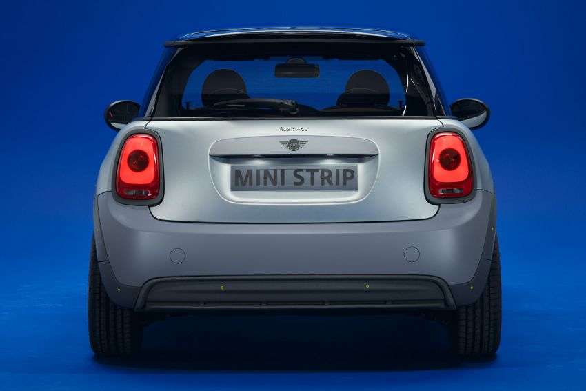 MINI Strip revealed as a pared-back Cooper SE by Paul Smith – sustainable materials and a simplified cabin 1330791
