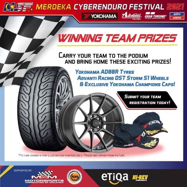 Merdeka Race online with 2021 MSF-MAM Merdeka CyberEnduro – win Yokohama tyres, Advanti wheels!