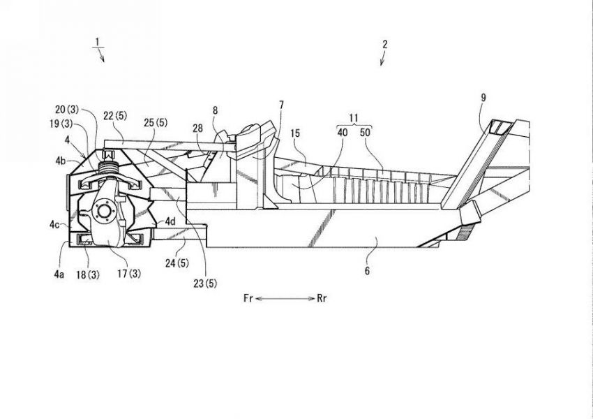 Mazda sports coupé structure sighted in patent filings 1328411