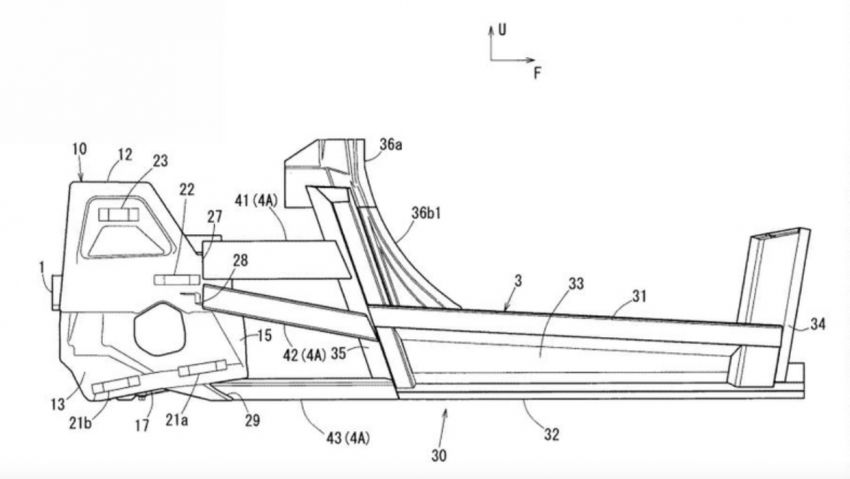 Mazda sports coupé structure sighted in patent filings 1328254