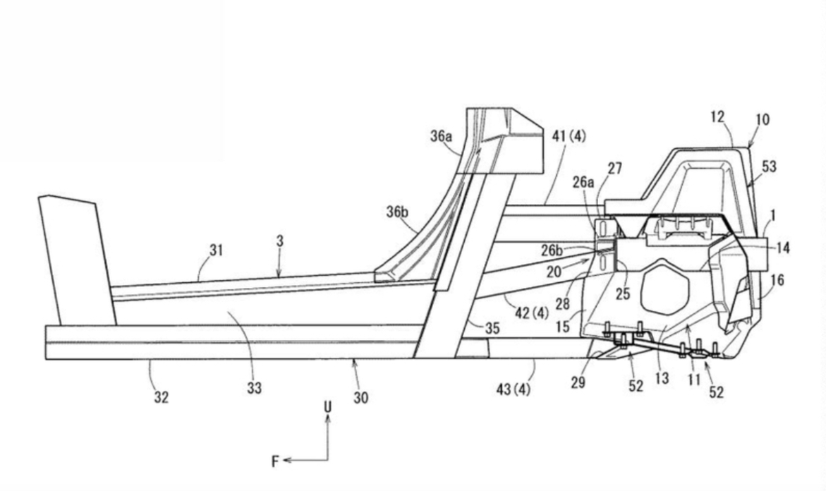 Mazda sports coupé structure sighted in patent filings Mazda sports car ...