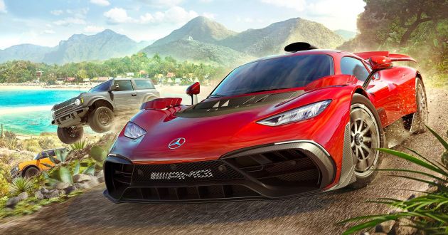 Mercedes-AMG One revealed on <em>Forza Horizon 5</em> cover