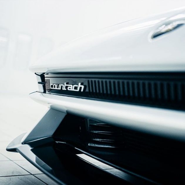 Reborn Lamborghini Countach teased ahead of debut