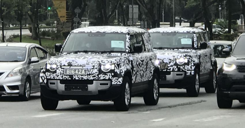 Land Rover Defender generasi  baru ‘merayau’ di Ara Damansara – bakal dilancarkan di M’sia tidak lama lagi 1332674