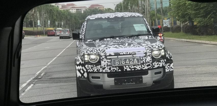 New L663 Land Rover Defender spotted in Malaysia 1332435