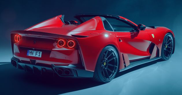 Novitec Carbon Front Spoiler Lip for Ferrari 812 Superfast/GTS