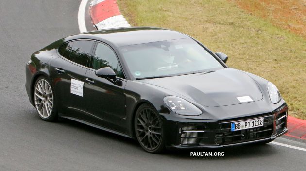SPIED: 971 Porsche Panamera second facelift on test?
