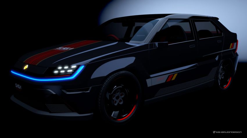Proton Saga Knight Concept 2021 — perincian rekaan dalaman pula didedahkan, unsur futuristik EV? 1337531